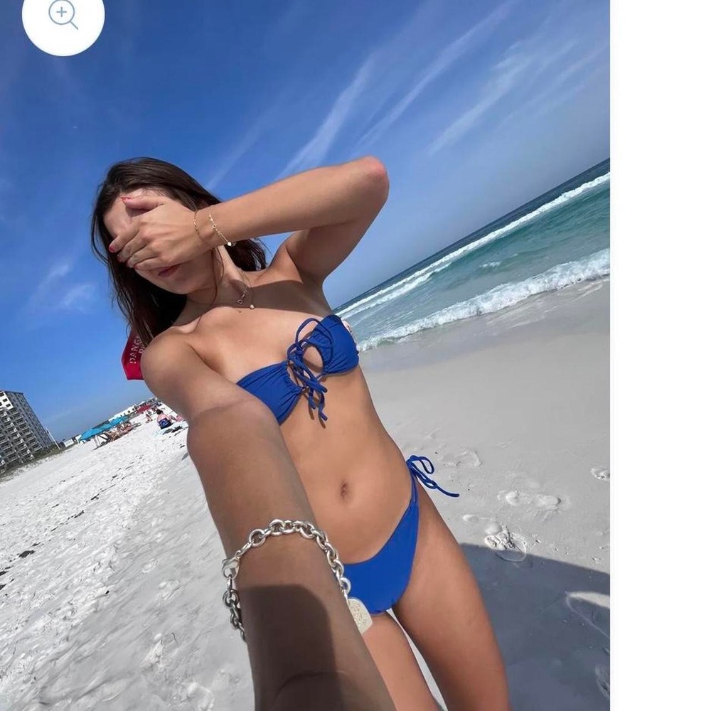 new strapless bikini set